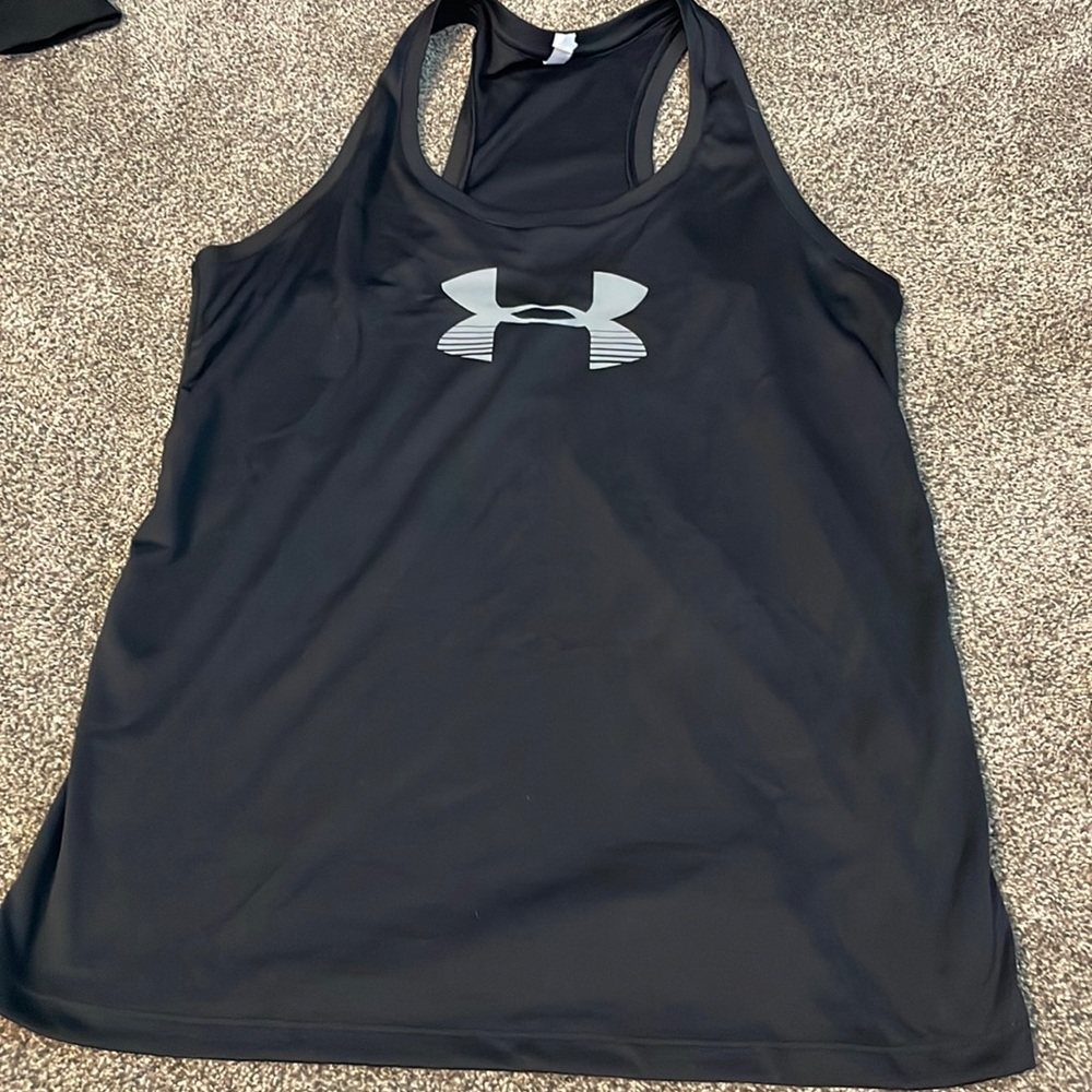 Black tank top